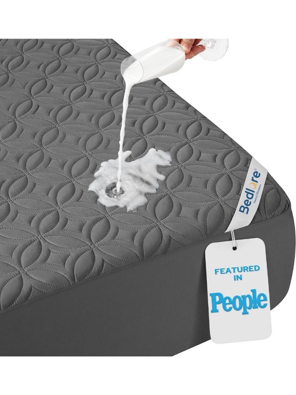 Waterproof King Size Mattress Protector Pad - Hypoallergenic, Soft & Durable
